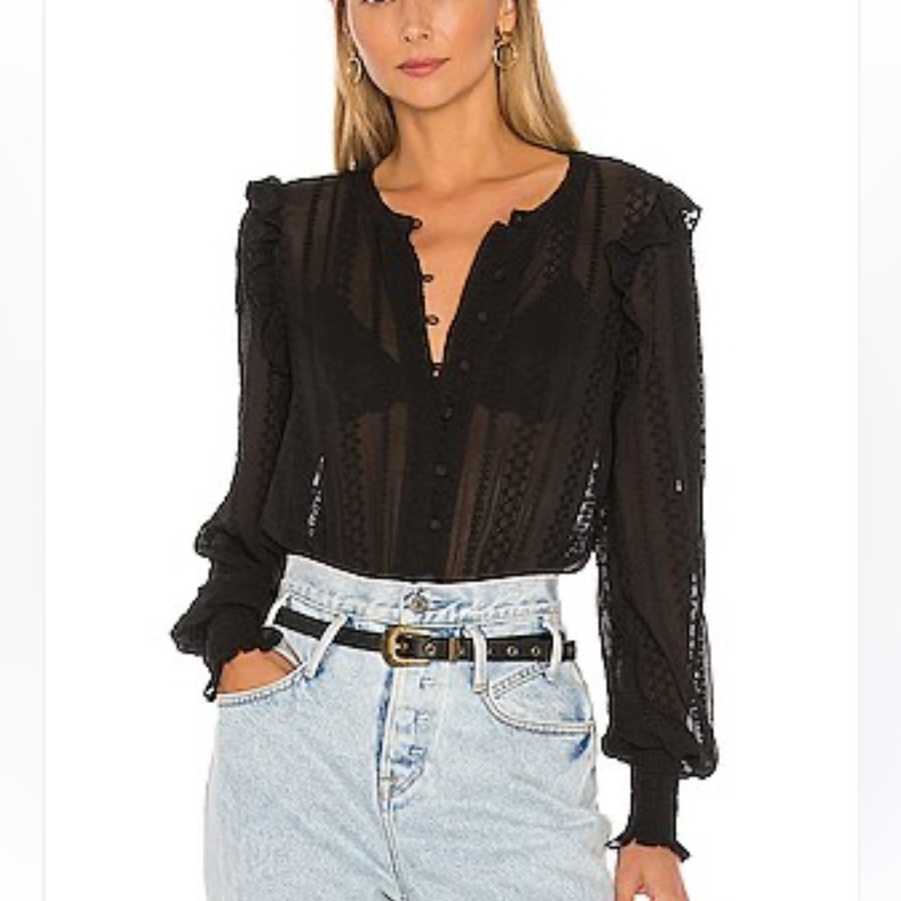 Tularosa Celeste bodysuit in black. Worn once